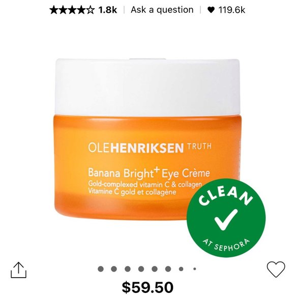 BNIB OLEHENRIKSEN Banana Bright Eye Crème - Picture 3 of 3